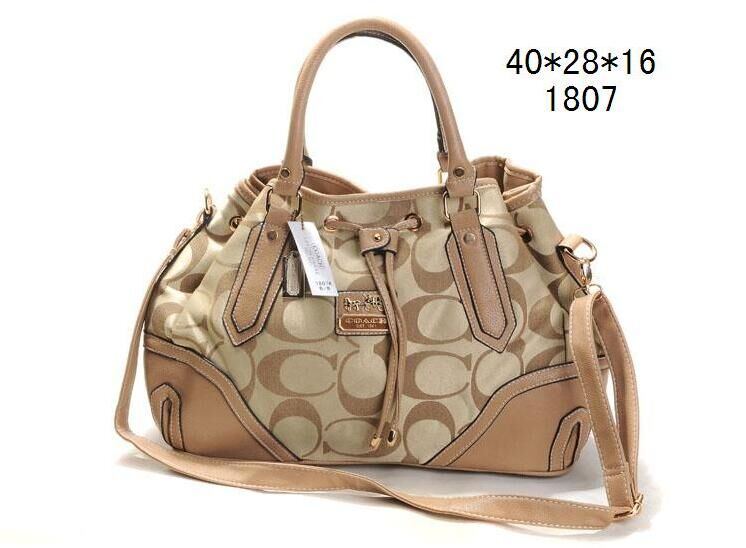 Coach Buckle In Signature Large Ivory Hobo ENB | Coach Outlet Canada
